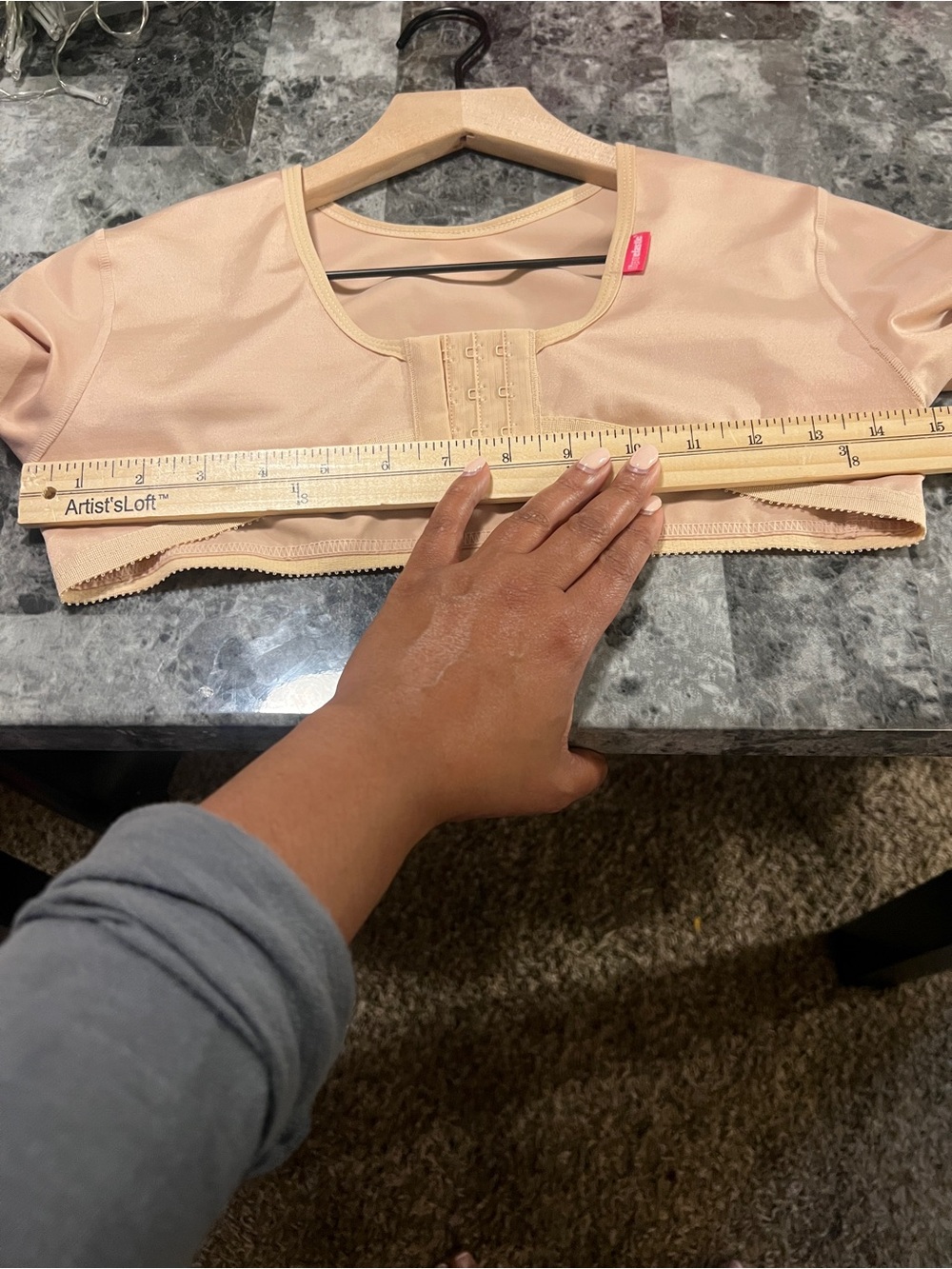 LipoElastic AP Variant Post-Surgical Compressive Arm Garment Natural Size M - Picture 8 of 13